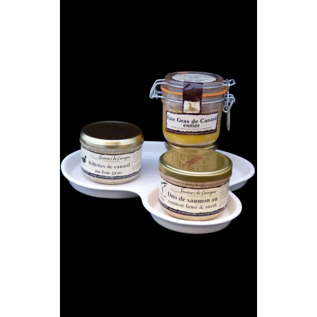 Assiette festive foie gras 300g