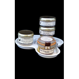 Assiette festive foie gras 130g n°2