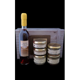 Coffret authentique terrines et apéritif Gratte-Cul