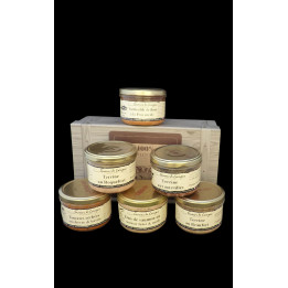 Coffret authentique 6 terrines au canard