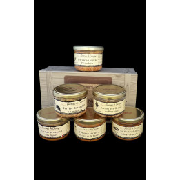 Coffret authentique 6 terrines du Sud