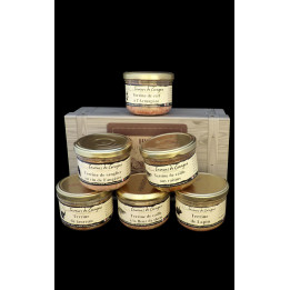 Coffret authentique assortiment de 6 terrines