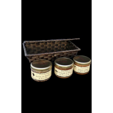 Coffret 3 terrines provençales n°1