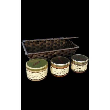 Coffret 3 terrines originales