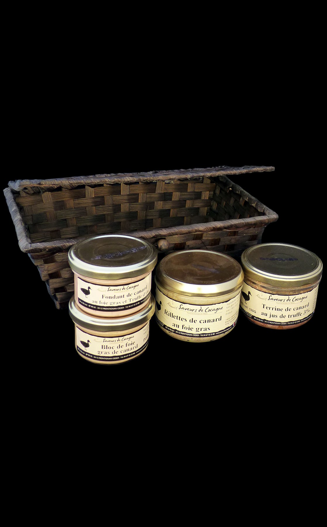 Coffret festif foie gras