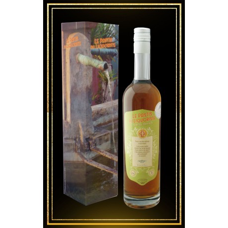 Coffret cadeau "Fontaine" Pastis du Liquoriste 70cl