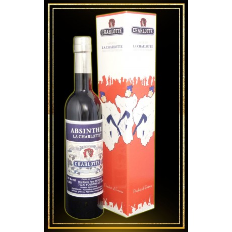 Coffret cadeau Absinthe Charlotte 50cl