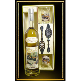 Coffret cadeau Libertine Originale 70cl 2 verres et 2 cuillères