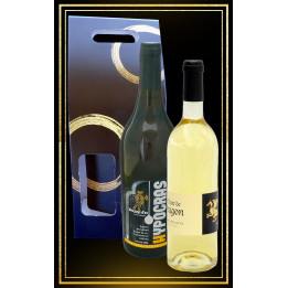 Coffret cadeau Hypocras Blanc et Hydromel moelleux Elixir de Dragon 75cl