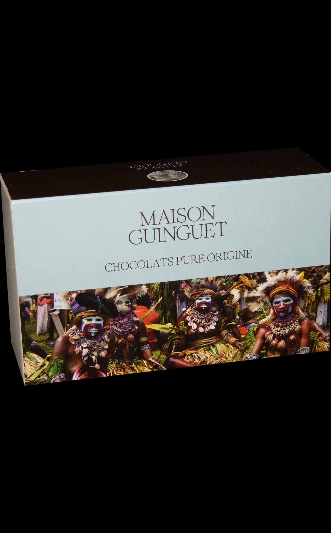 Tablette rectangulaire de chocolat noir Papouasie Nouvelle-Guinée 73% cacao - 100g