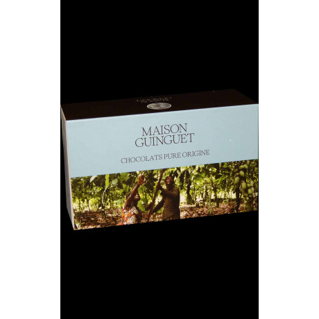 Rectangle de chocolat noir Madagascar 82% cacao - 100g