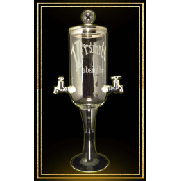 Petite fontaine à absinthe 2 robinets