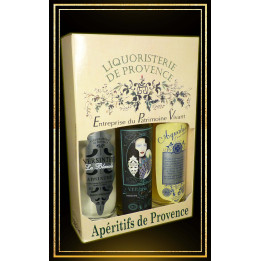 Coffret cadeau Aqualanca Versinthe et Blanche de Versinthe 3x10cl