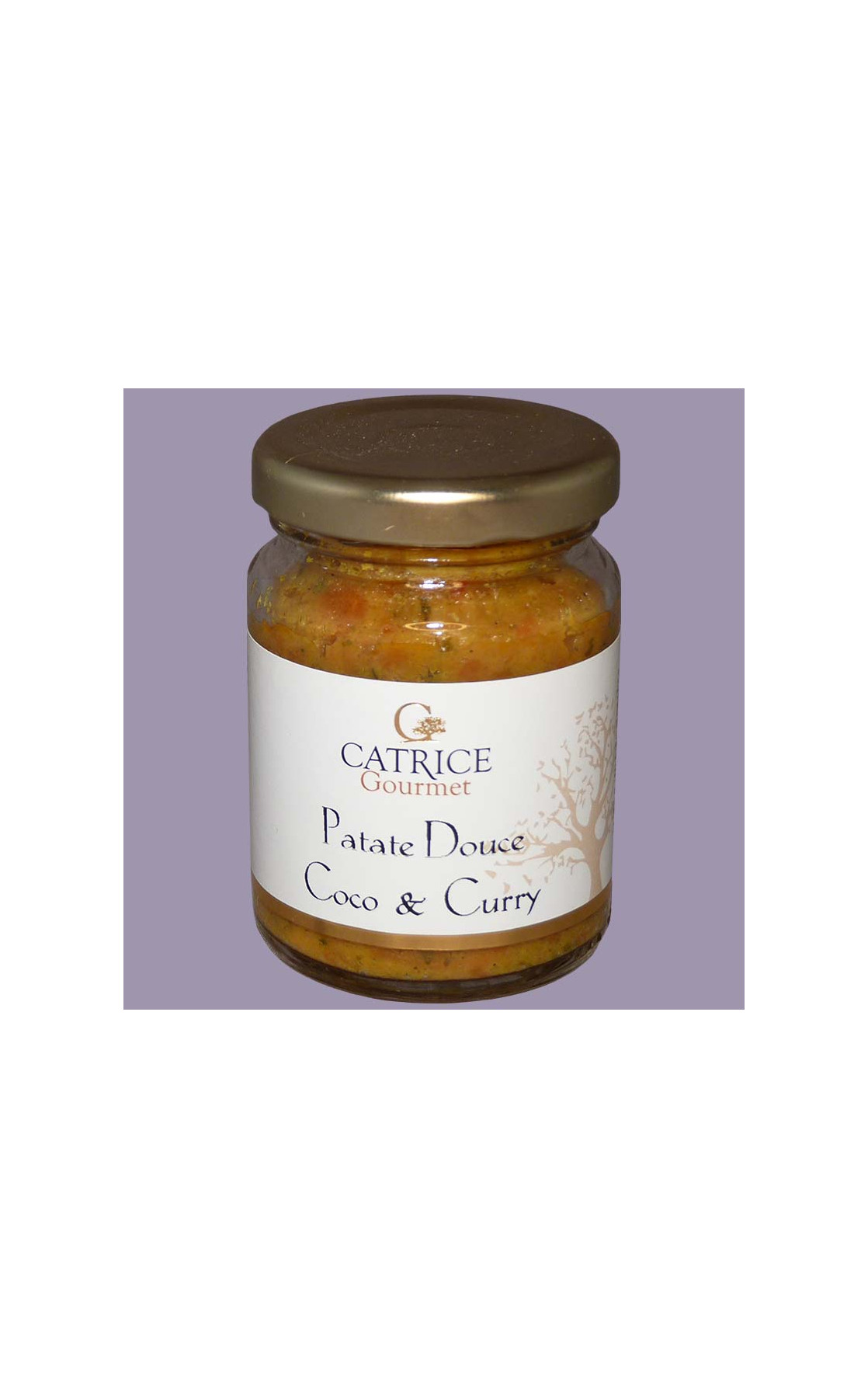 Patate douce coco et curry 80g