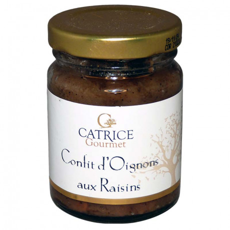 Confit d'oignons aux raisins 80g