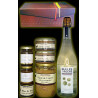 Coffret Festif Hydromel pétillant foie gras et accompagnements et Mijoté de canard