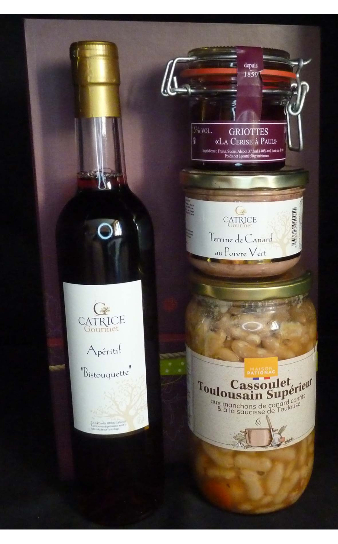 Coffret gastronomique apéro et cassoulet