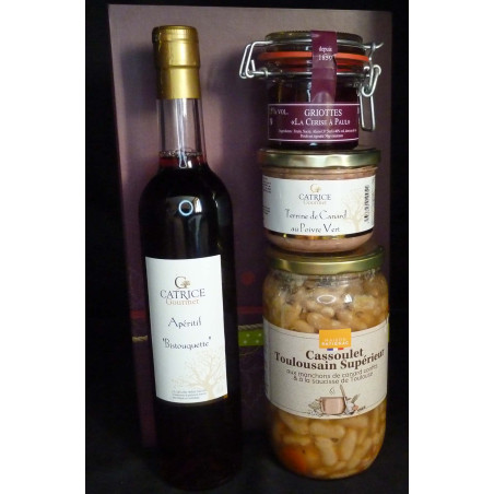 Coffret gastronomique apéro et cassoulet