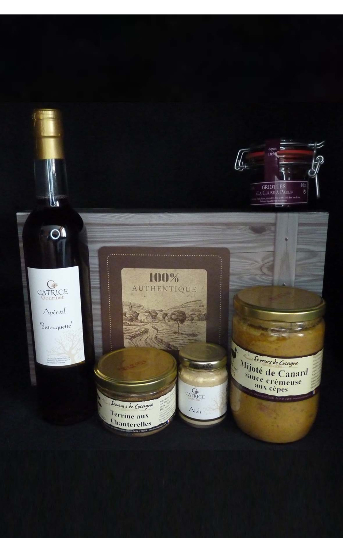 Coffret authentique bistouquette et Canard sauce au cèpes