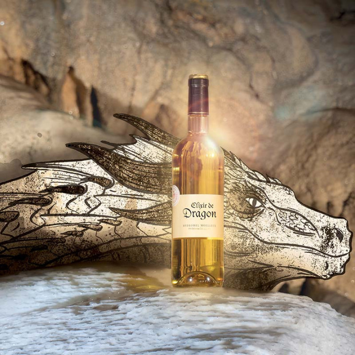 Elixir de Dragon Hydromel moelleux élaboré à partir de miels