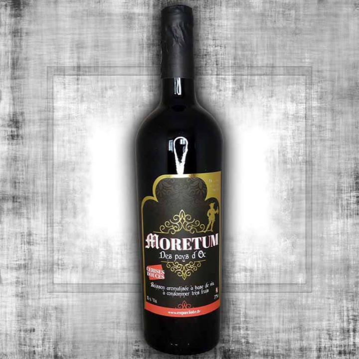 Moretum à la cerise douce - vin du moyen age - 75cl
