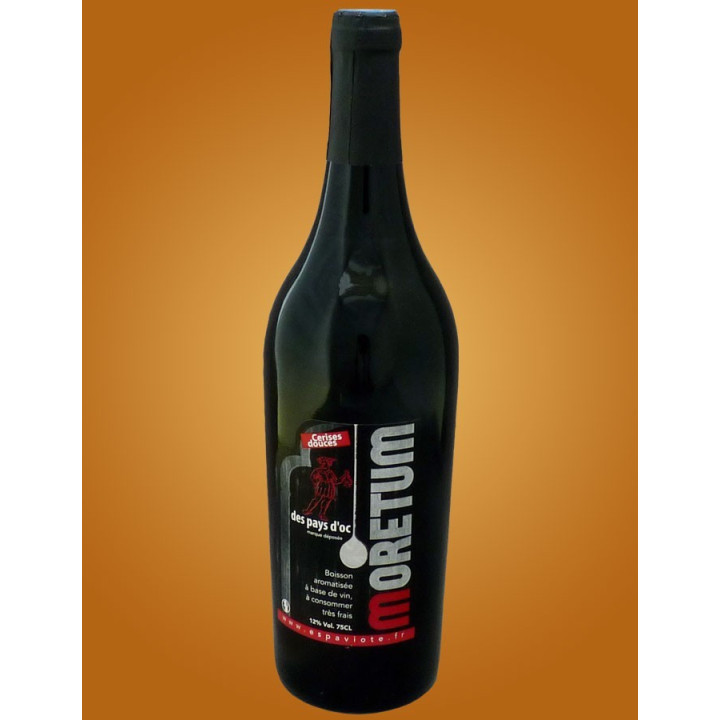 Moretum à la cerise douce - vin du moyen age - 75cl