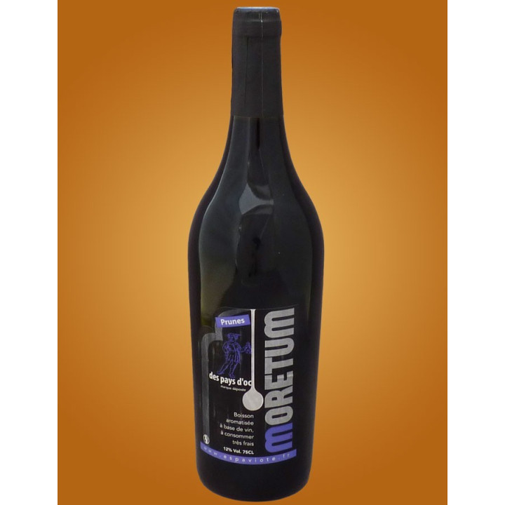 Moretum à la prune noire - vin médiéval - 75cl