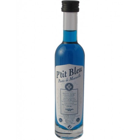 Le P'tit Bleu, le Pastis bleu aux couleurs de Marseille