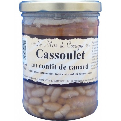 Cassoulet au confit de canard - 780g