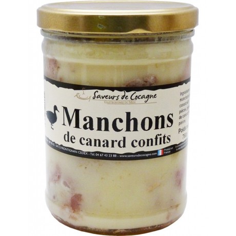 Manchons de canard confits 760g