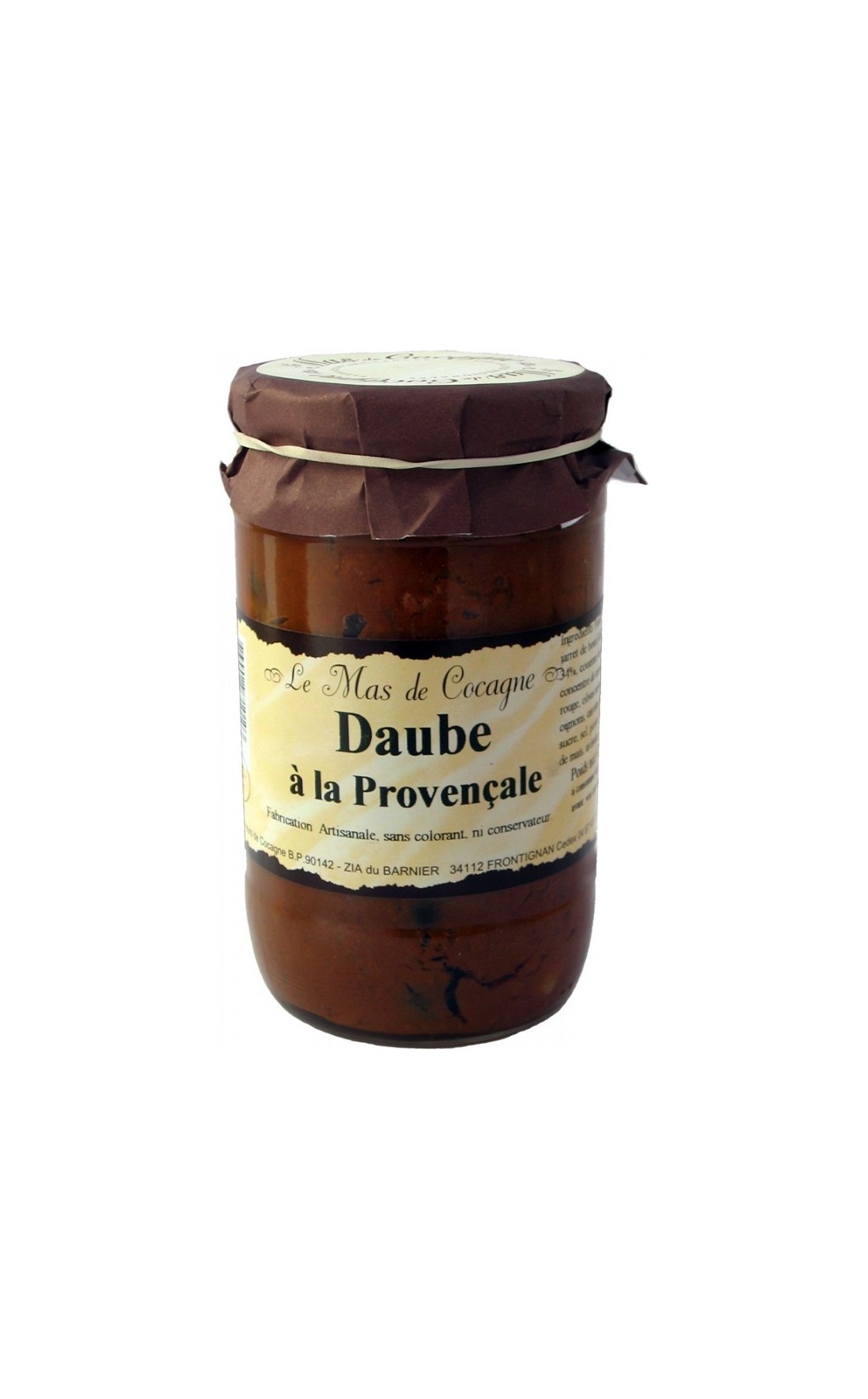 Daube provençale aux olives - 600g