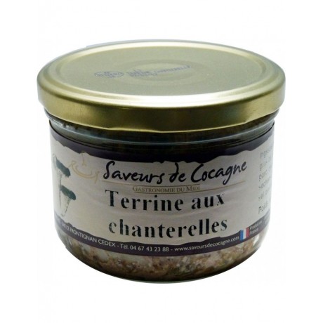 Terrine aux chanterelles 180g