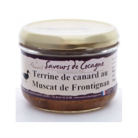 Terrine de canard au muscat de Frontignan 180g