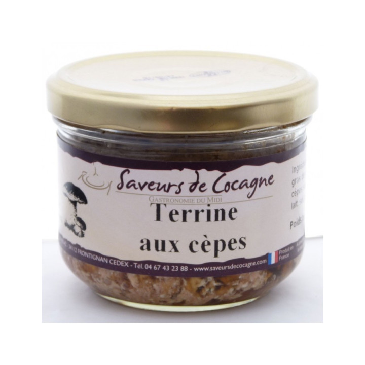Terrine aux Cèpes 180g
