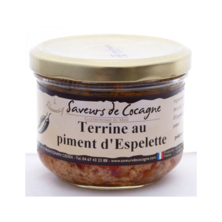 Terrine au piment d'Espelette 180g