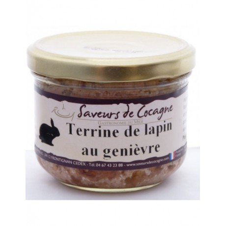 Terrine de lapin au genièvre 180g