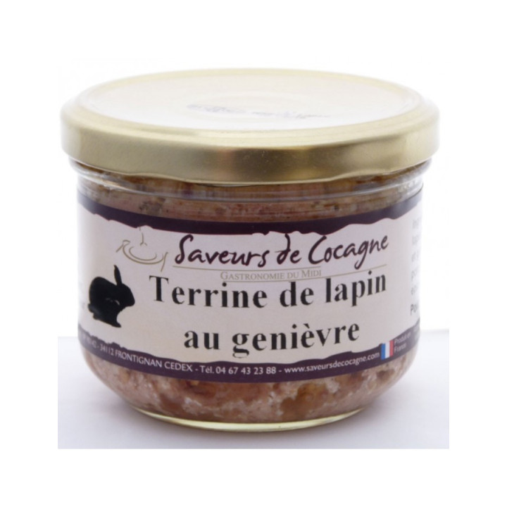 Terrine de lapin au genièvre 180g