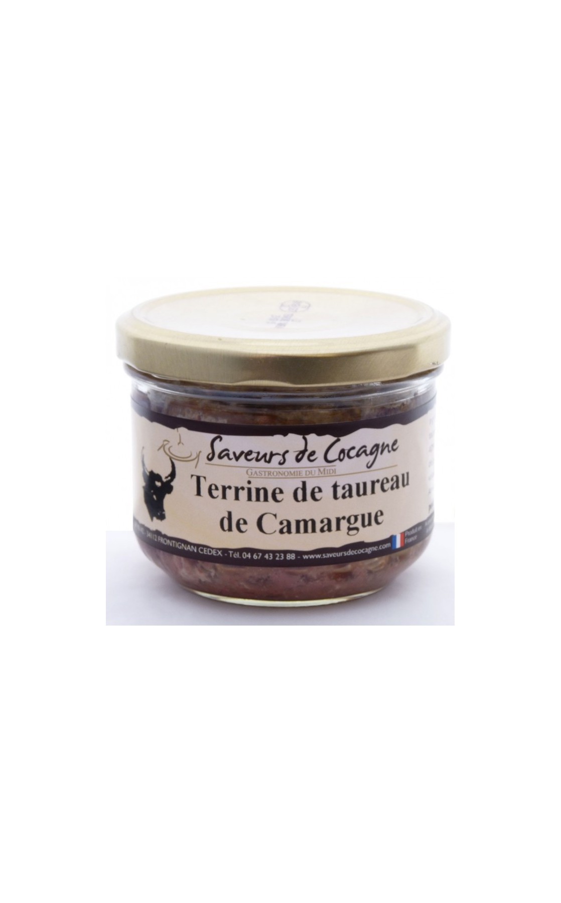 Terrine de taureau de Camargue A.O.C. 180g