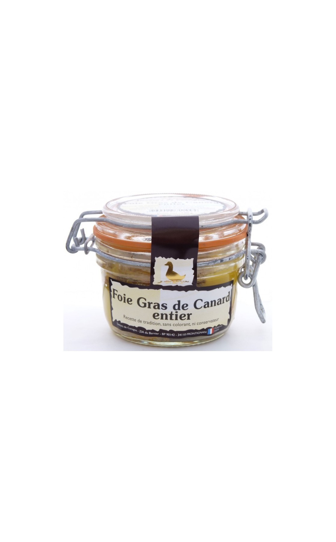 Foie gras de canard entier 125g