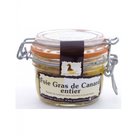 Foie gras de canard entier 125g