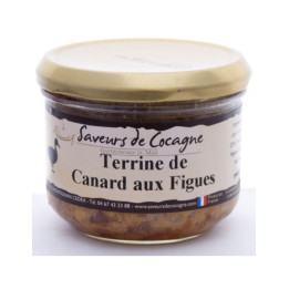 Terrine de canard aux figues 180g