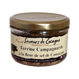 Terrine de campagne à la fleur de Sel de Camargue 180g